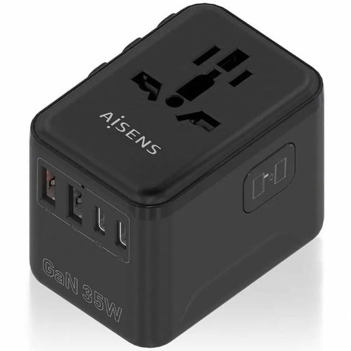 Зарядно за стена Aisens ASPS-2A3C09-BK 35 W Черен