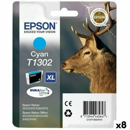 Оригиална касета за мастило Epson BX320FW Синьо-зелен (8