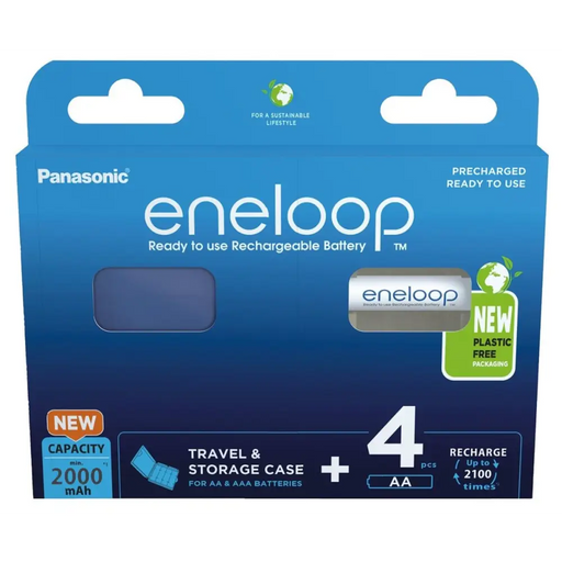 Акумулаторни батерии PANASONIC ENELOOP AA 2000 mAh 4 szt