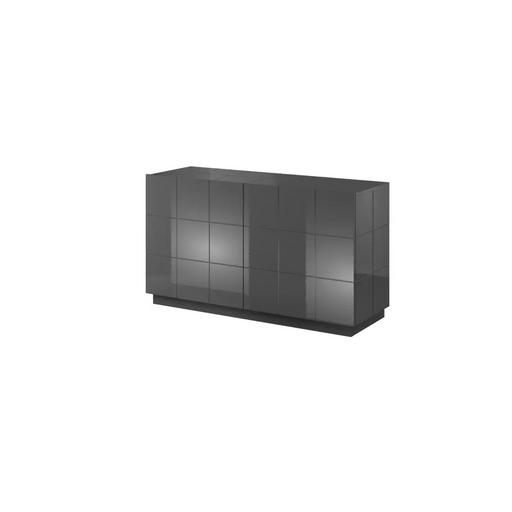 Бюфет Cama 2D REJA графитено сиво гланц/графитено сиво гланц