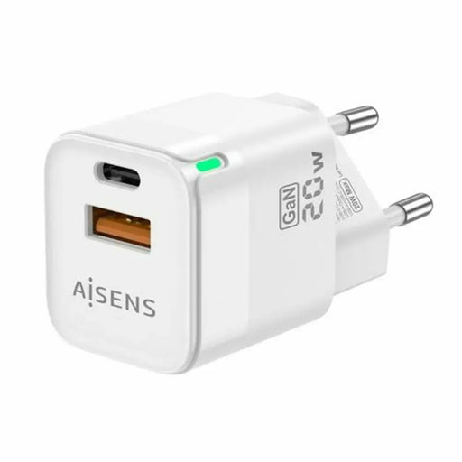 Зарядно за стена Aisens ASCH-20W2P002-W Бял 20 W (1 броя)