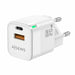 Зарядно за стена Aisens ASCH-20W2P002-W Бял 20 W (1 броя)