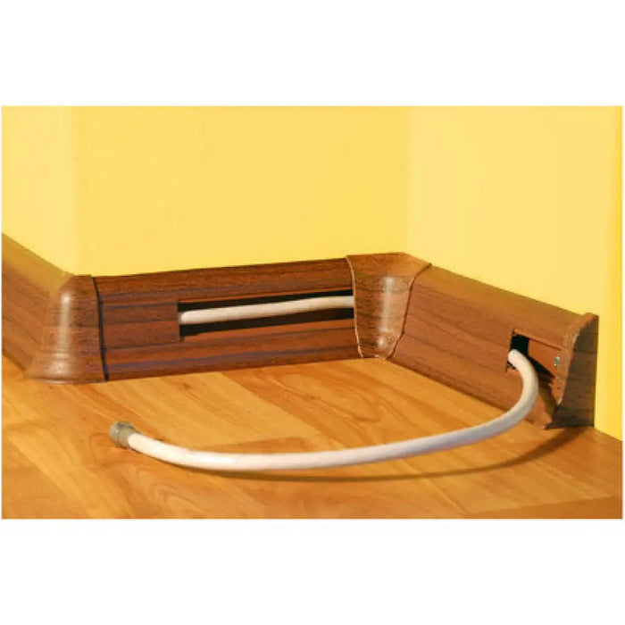 ВЪТРЕШЕН ЪГЪЛ ЗА PVC ПЕРВАЗ DOELLKEN SLK50 НАТУРАЛЕН ОРЕХ