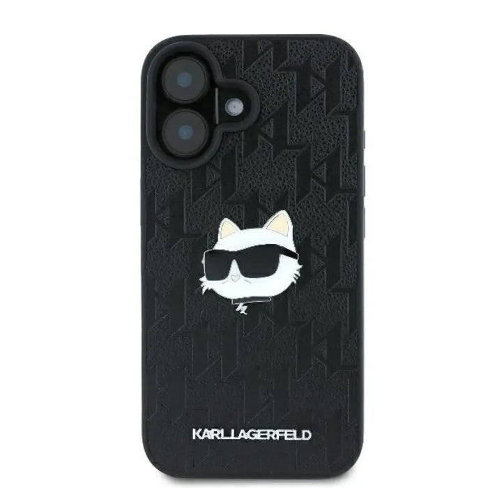 Калъф за iPhone 16 с монограм Choupette на Karl Lagerfeld