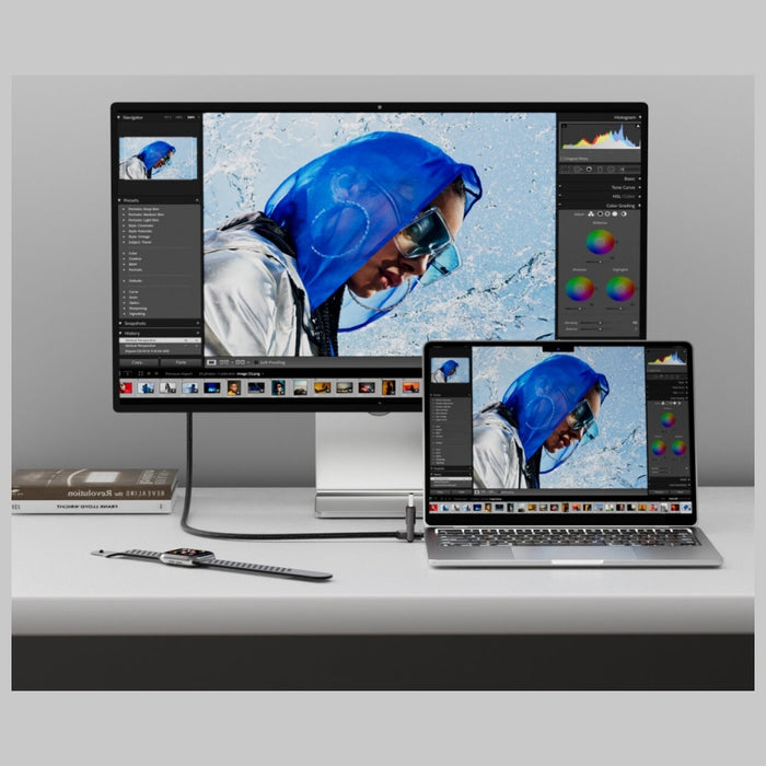 Кабел 4smarts ComboCord 1.5m, черен