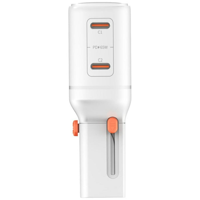 Пътна зарядна 4smarts Nomad Pocket 65W, бяла
