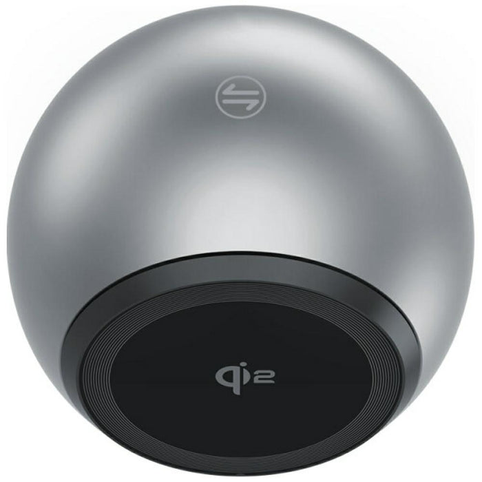 Зарядна станция 4smarts 4smarts ChargeBot Sound Qi2, сива