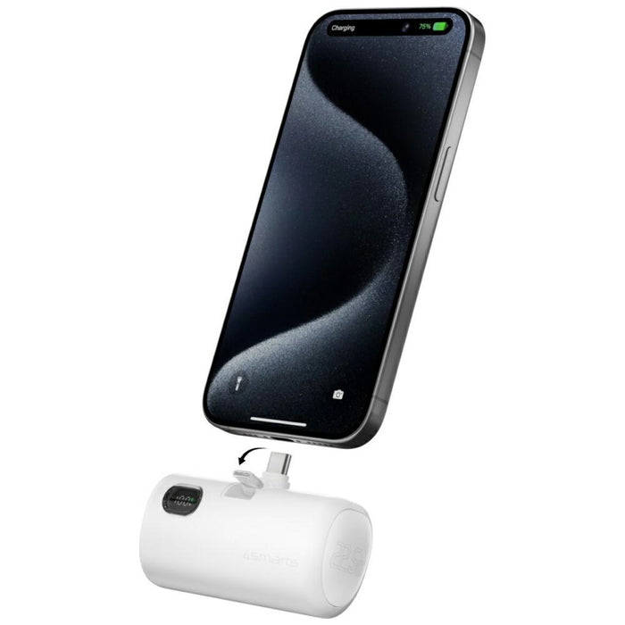 Powerbank 4smarts PicoFold 22.5W, бял