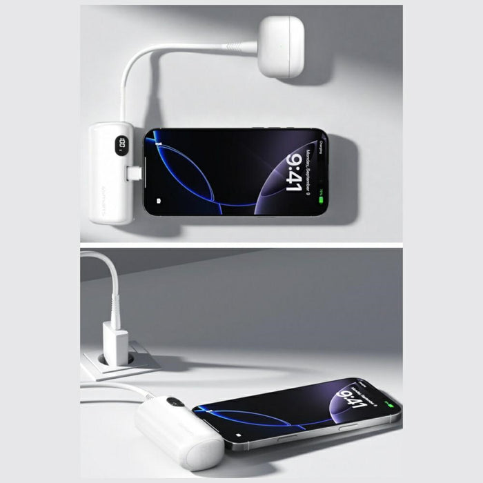 Powerbank 4smarts PicoFold 22.5W, бял
