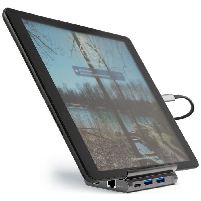 Стойка 4smarts Hub 7в1 DeX за таблет/телефон с USB-C, HDMI, SD карта