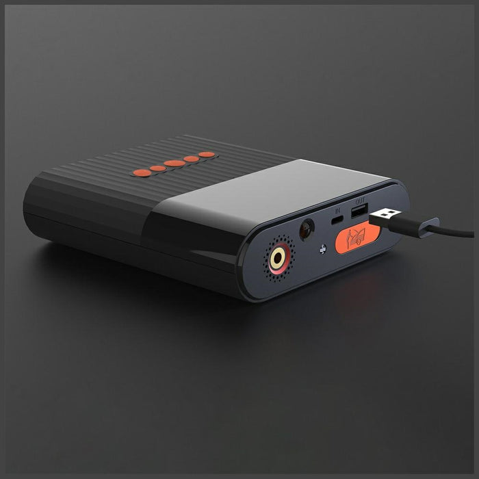 Powerbank 4smarts Jump Starter PitStop+ с компресор и фенерче, черен