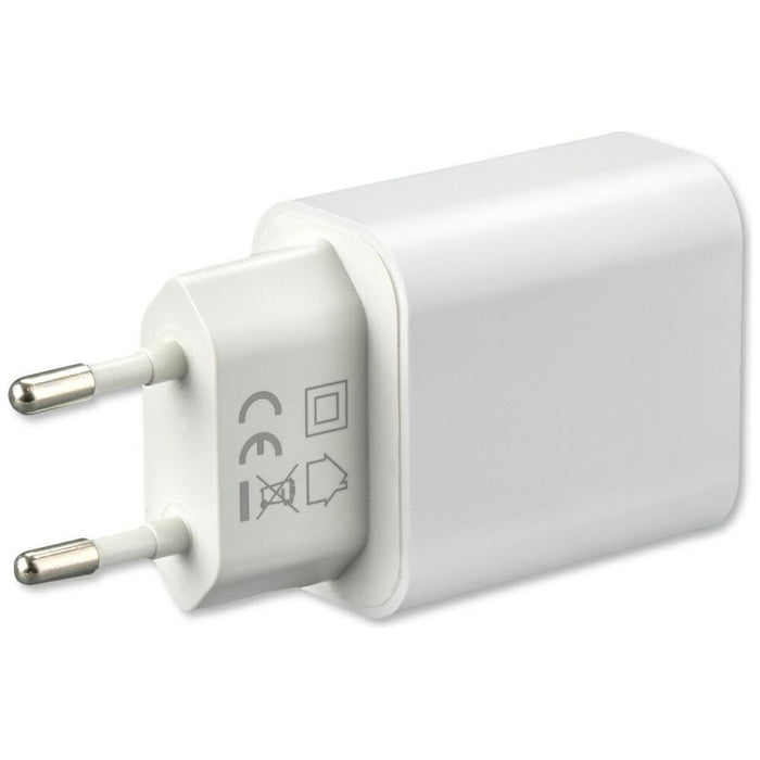 Зарядно 4smarts VoltPlug 20W PD MFI с кабел Lightning, бял