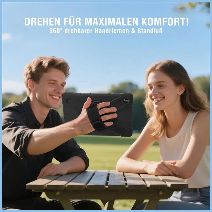 Твърд калъф 4smarts Rugged Case Grip с държач за Samsung Galaxy Tab A11