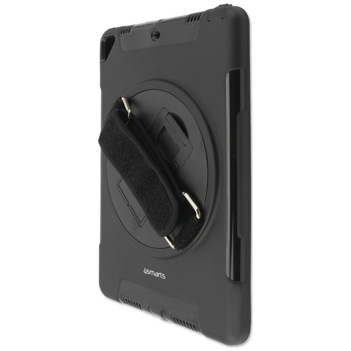 Твърд калъф 4smarts Rugged Case Grip с държач за iPad (7.Gen./8.Gen./9.Gen.), черен