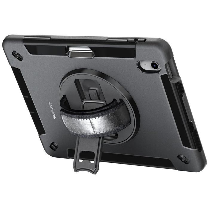 Твърд калъф 4smarts Rugged Case Grip с захват за iPad 11" (A16, 2025) / iPad 10.9" (10.Gen.)