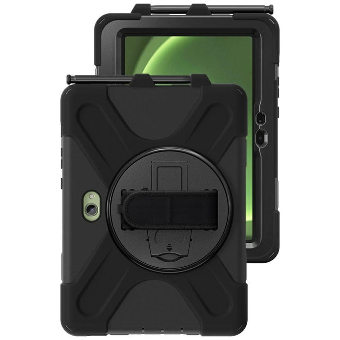 Твърд калъф 4smarts Rugged Case Grip с държач за Samsung Galaxy Tab Active Pro / Pro / Pro, черен