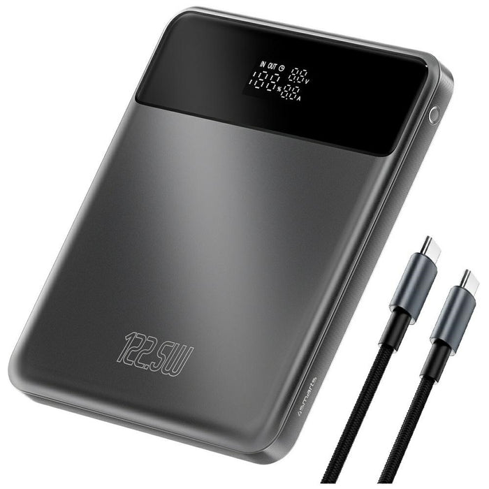 4smarts Power Bank Enterprise Slim 20000mAh 122.5W, space grey