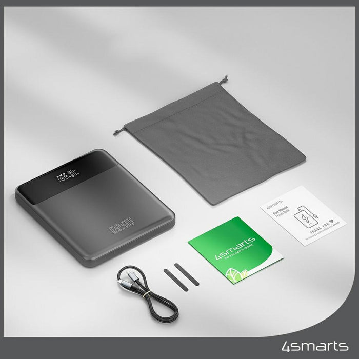 4smarts Power Bank Enterprise Slim 20000mAh 122.5W, space grey