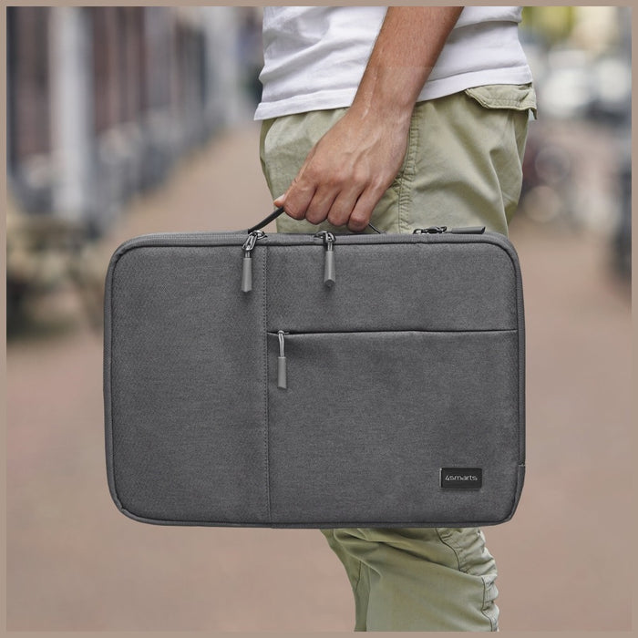 Чанта за лаптоп 4smarts 4smarts AirCushion Multi Sleeve 15", сива