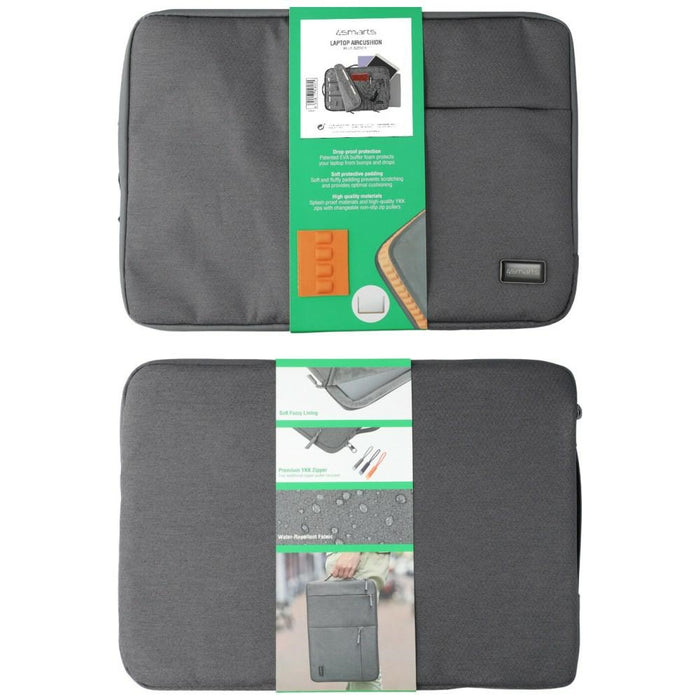 Чанта за лаптоп 4smarts 4smarts AirCushion Multi Sleeve 15", сива