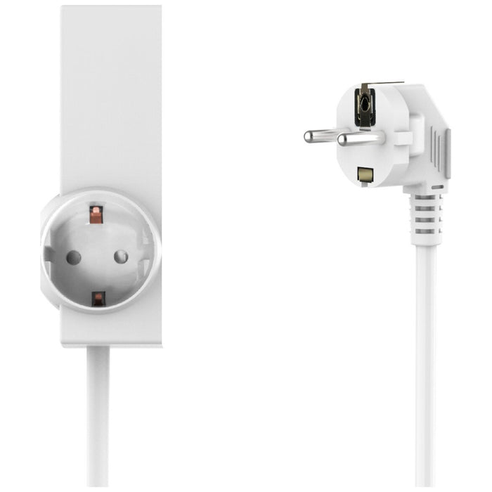 Зарядна станция 4smarts 6в1 Power Strip Desk GaN 65W, бяла