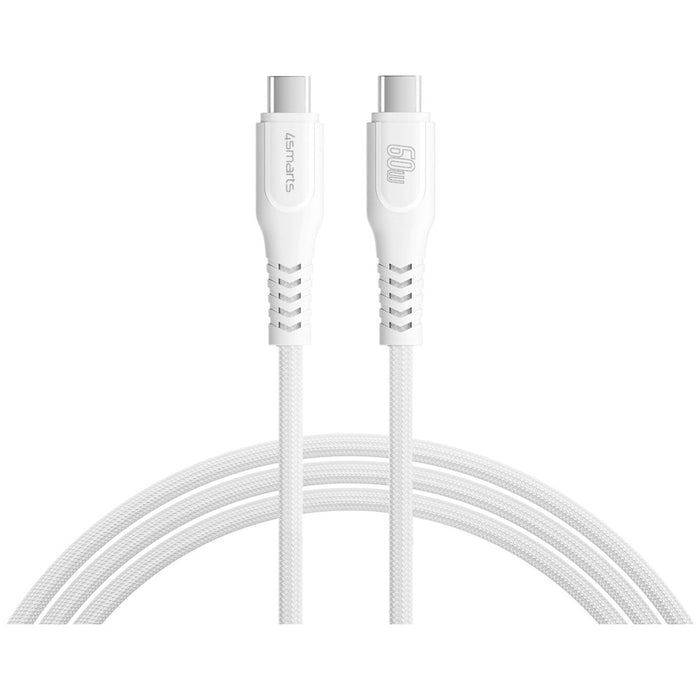 Зарядно 4smarts VoltPlug PD 30W с кабел 1.5m, бял