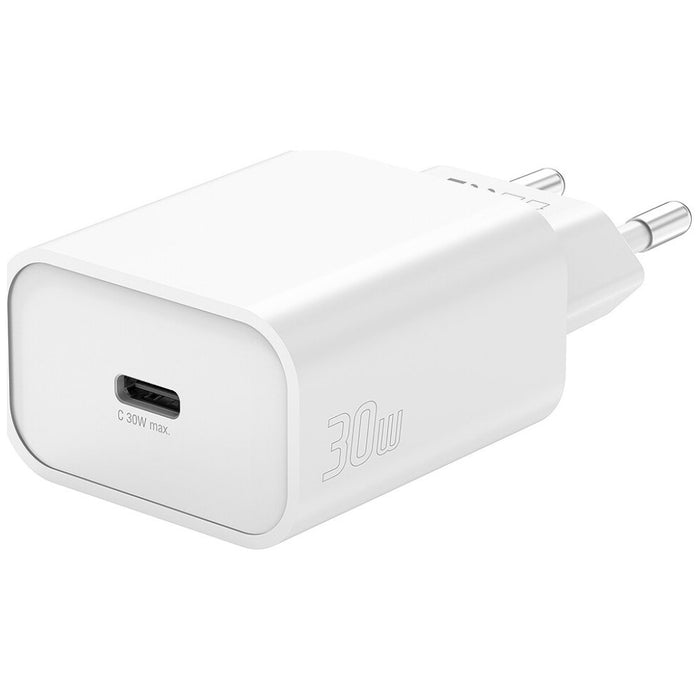 Зарядно 4smarts VoltPlug PD 30W с кабел 1.5m, бял