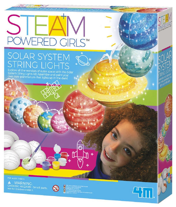 Творчески комплект 4M Steam Powered Girls - Направи си сама, Слънчева система