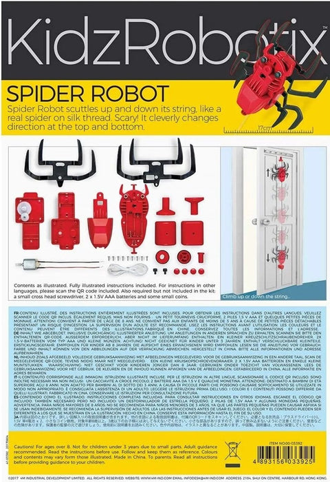 Научен комплект 4M KidzRobotix - Робо-паяк
