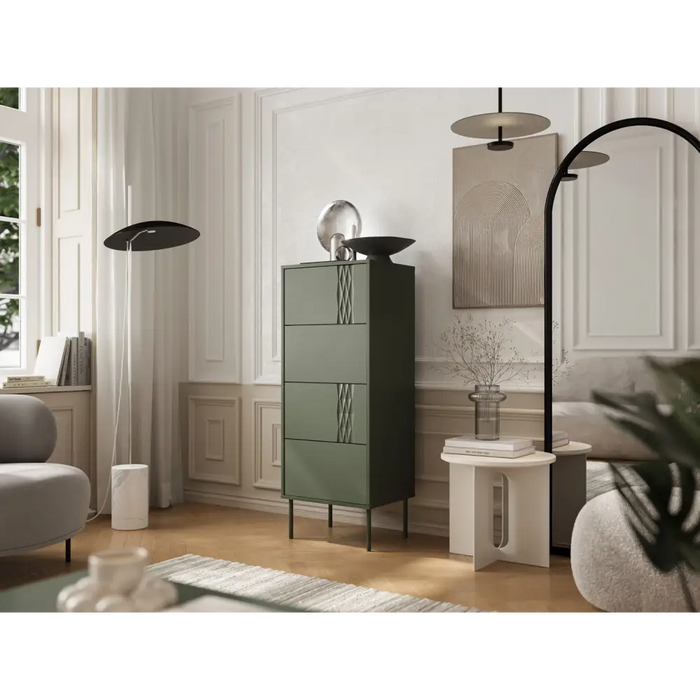 4S TRESSE скрин 50x40x125 зелен мат