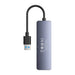 4в1 хъб Baseus UltraJoy Lite 15cm USB - A към 4x USB