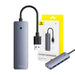 4в1 хъб Baseus UltraJoy Lite 15cm USB - A към 4x USB