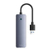 4в1 хъб Baseus UltraJoy Lite 15cm USB - A към 4x USB