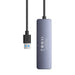 4в1 хъб Baseus UltraJoy Lite 50cm USB - A към 4x USB