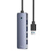 4в1 хъб Baseus UltraJoy Lite 50cm USB - A към 4x USB