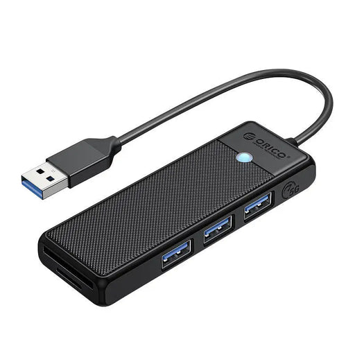 4в1 хъб Orico USB - A 3.0 x3 + TF/SD x1 5Gps