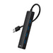 4в1 хъб Baseus UltraJoy Lite USB-A към USB 3.0 15 cm черен