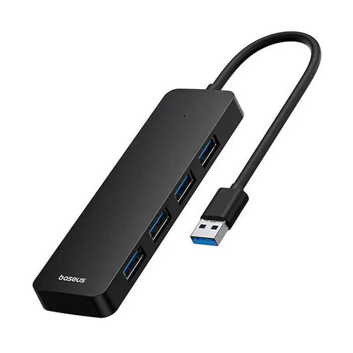 4в1 хъб Baseus UltraJoy Lite USB-A към USB 3.0 15 cm черен