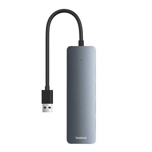 4в1 хъб Baseus UltraJoy Lite USB-A към USB 3.0 15cm сив