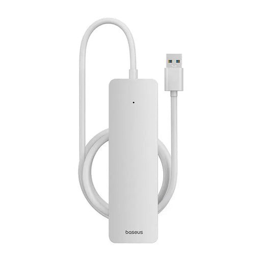 4в1 хъб Baseus UltraJoy Lite USB-A към USB 3.0 1m бял