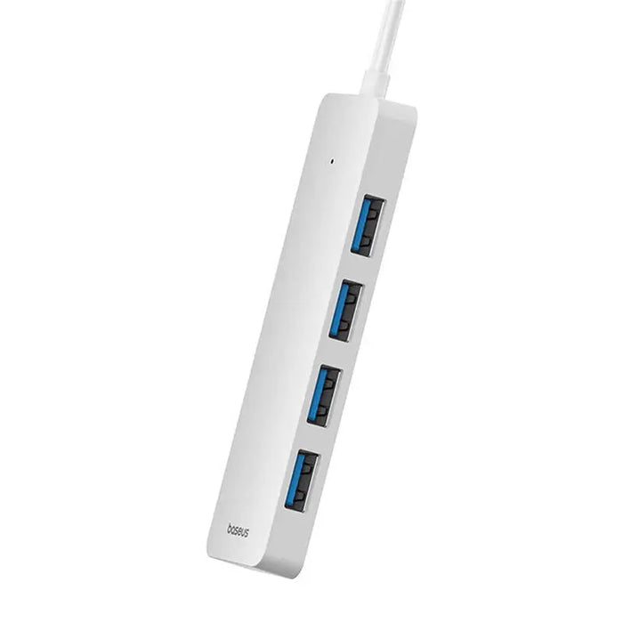 4в1 хъб Baseus UltraJoy Lite USB-A към USB 3.0 50cm бял