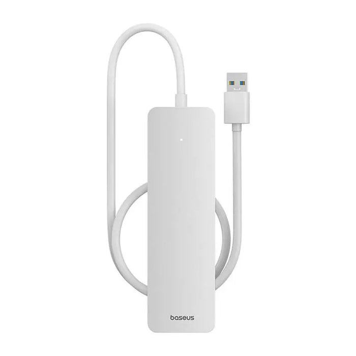 4в1 хъб Baseus UltraJoy Lite USB-A към USB 3.0 50cm бял