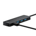 4в1 хъб Baseus UltraJoy Lite USB-A към 4х USB 3.0 1m черен