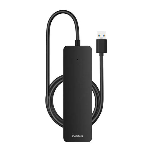 4в1 хъб Baseus UltraJoy Lite USB-A към 4х USB 3.0 1m черен