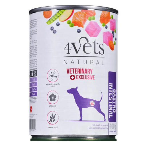 4VETS Natural Gastro Intestinal Dog - мокра храна за кучета