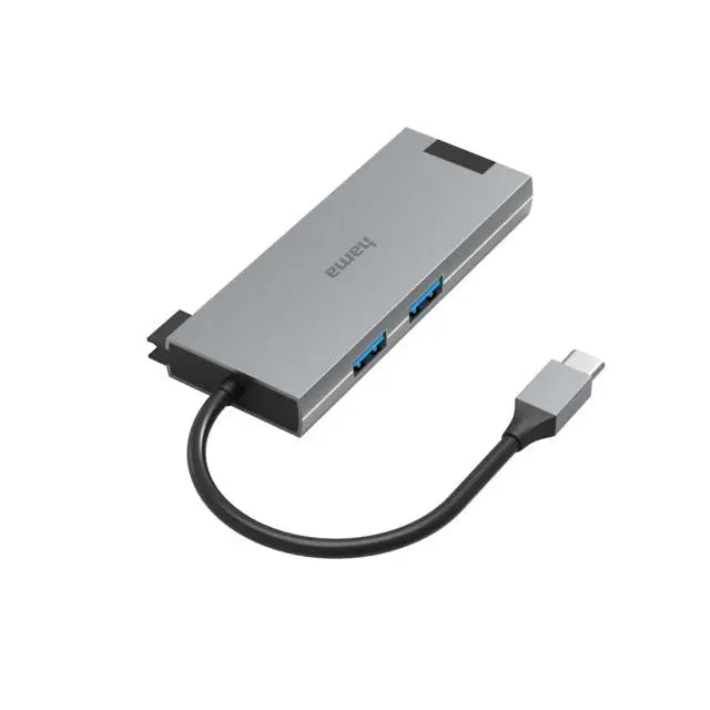 5-портов хъб USB-C HAMA Multiport 2 x USB-A 1 x