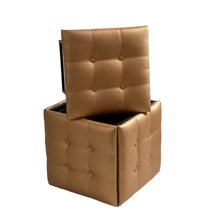 5 в 1 пуф-трансформер - 5 табуретки в 1 пуф камилска еко