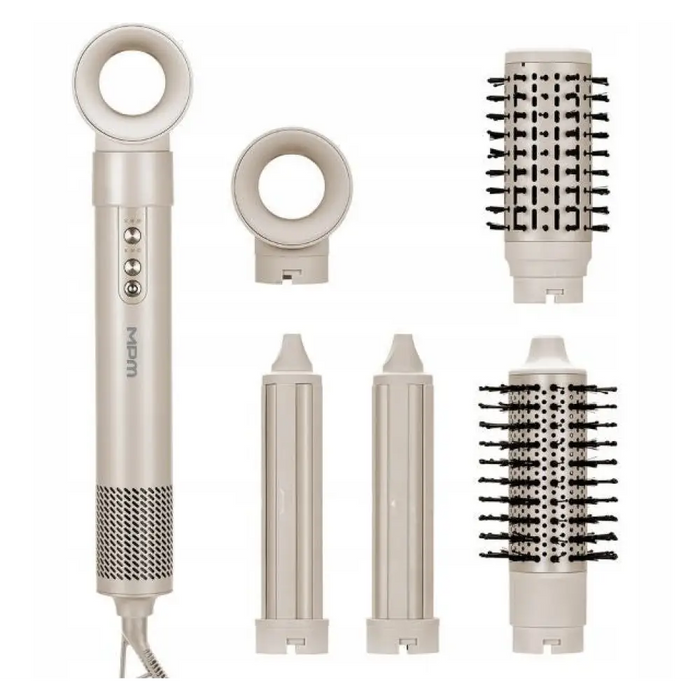 5-в-1 сешоар и маша за коса MPM GLOW&FLOW MLW-27