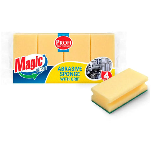 ГЪБА С КАНАЛ 4 БР ПРОФИ 26.5 X 12.5 X 4.5 CM MAGIC CLEAN