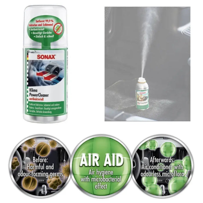 СПРЕЙ АРОМАТИЗАТОР ЗА АВТОКЛИМАТИК ОКЕАН SONAX AIR AID 100ML